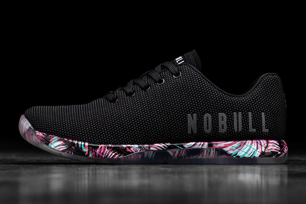 Trainers NOBULL Femme Noir - Chaussures NOBULL Midnight Palm Superfabric,France (2693-XHGLW)